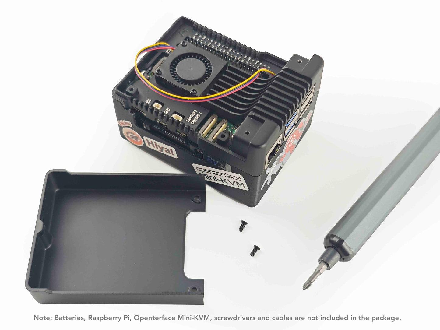 Raspberry Pi 5 On-The-Go Hub: PWM Cooling & UPS Power