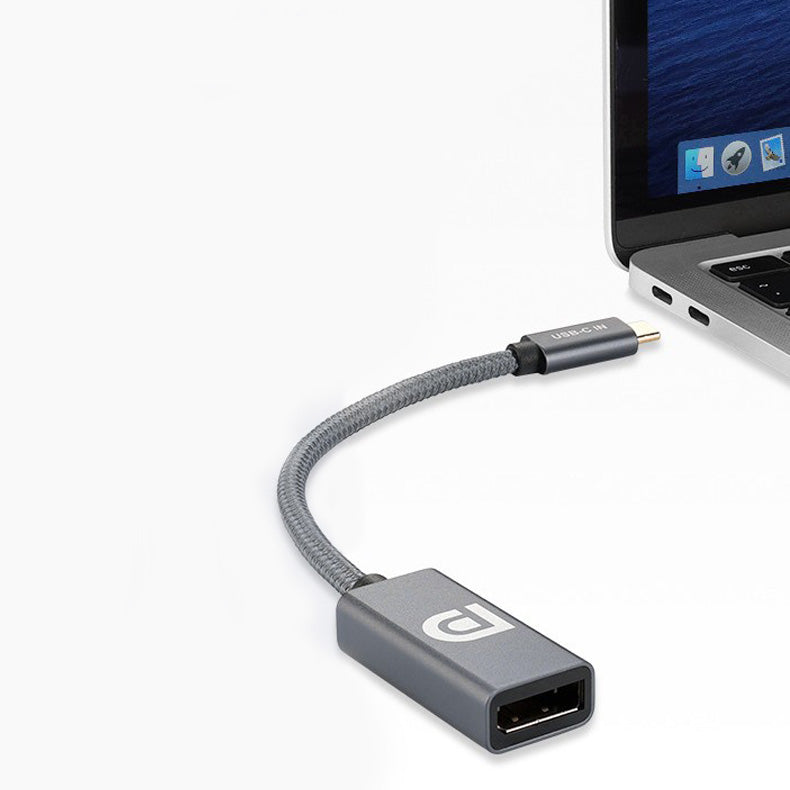 USB-C to DisplayPort Adapter, Mirror or Extend up to 4K@60Hz Adapter