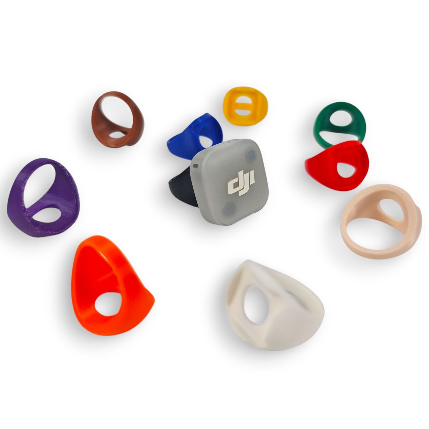 10 Pack Finger Ring Mount Base for DJI Mic Mini
