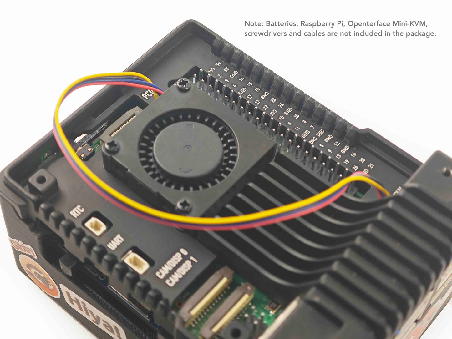 Raspberry Pi 5 On-The-Go Hub: PWM Cooling & UPS Power