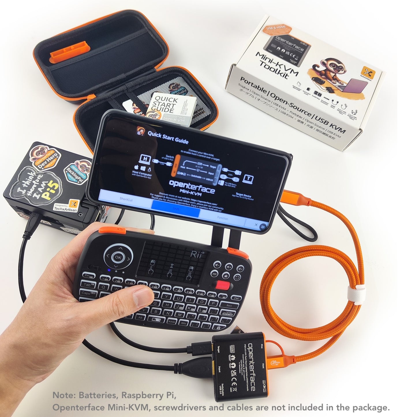 Raspberry Pi 5 On-The-Go Hub: PWM Cooling & UPS Power