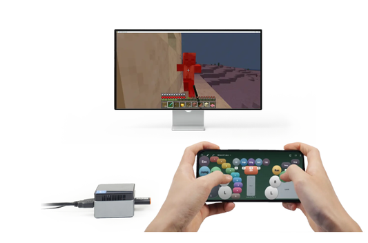 KeyMod Engineering Version, Portable USB HID Adapter, Turn Your Phone into Keyboard & Trackpad, USB + Bluetooth Control, BIOS-Ready, Open Source Tool for Developers, Servers and Mini PCs