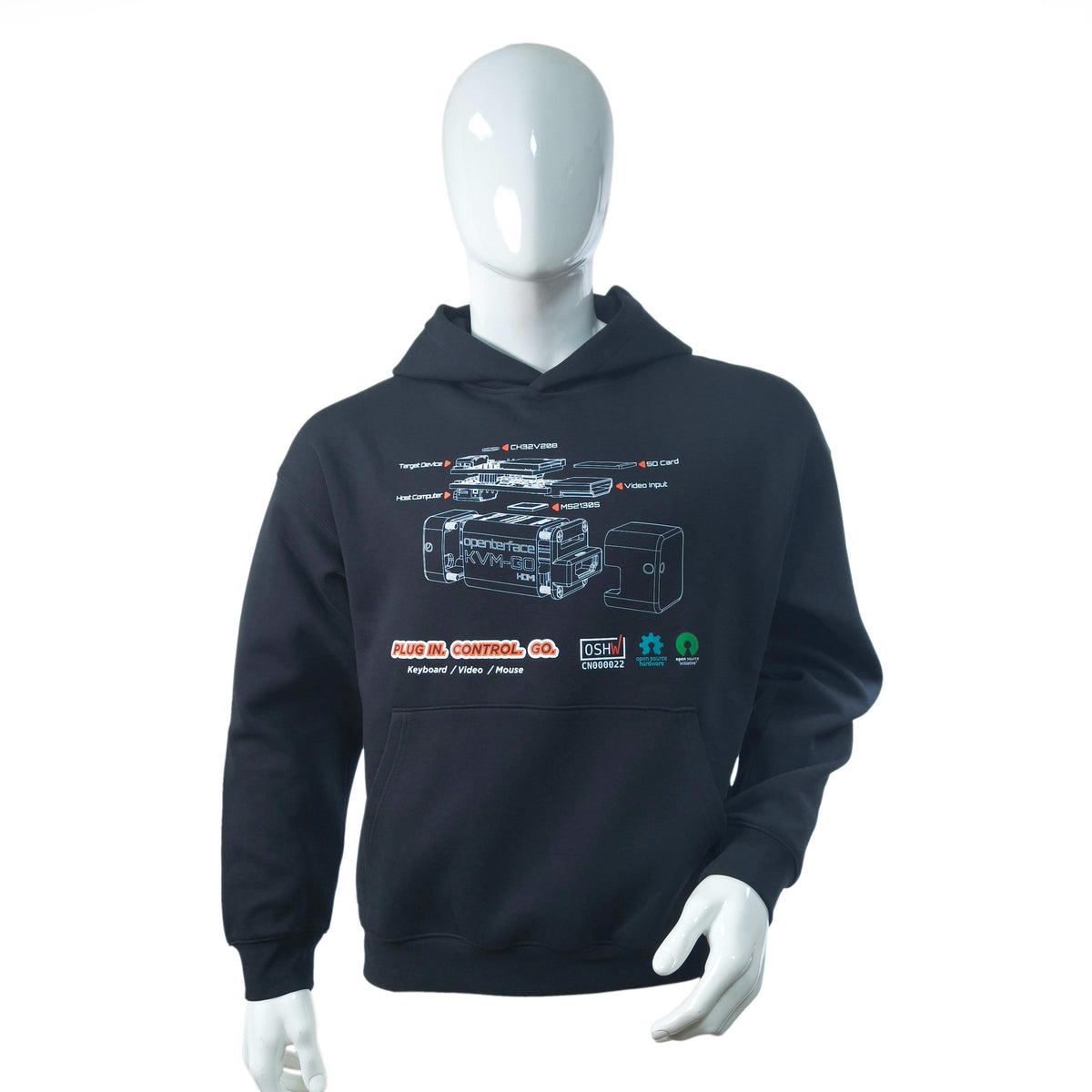 Openterface KVM-GO Pullover Hoodie | Gibby & Exploded View Editions