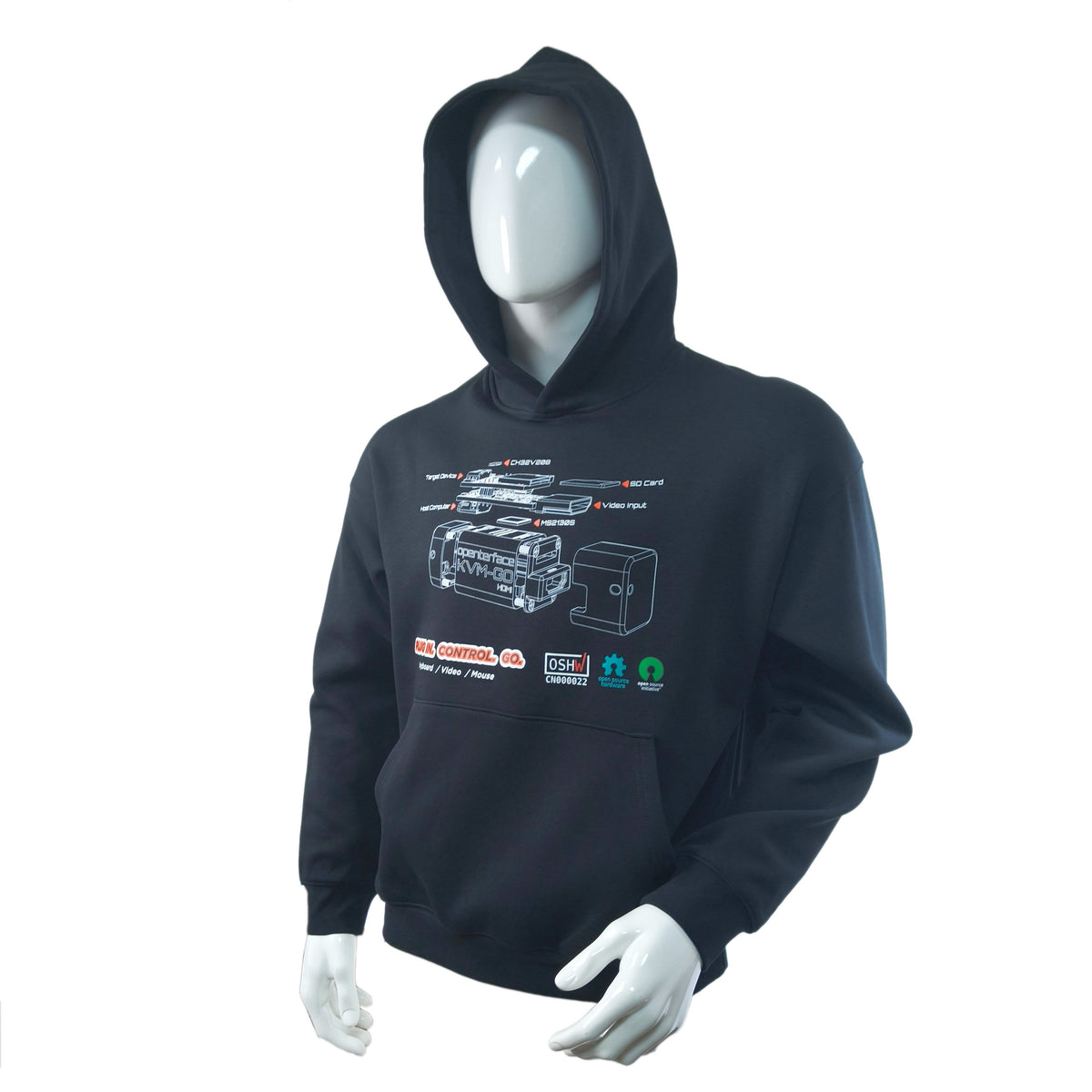 Openterface KVM-GO Pullover Hoodie | Gibby & Exploded View Editions