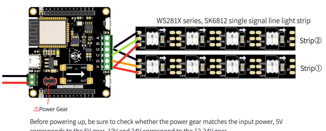 LED-Bug Series WLED LED Controller | SR + Mini