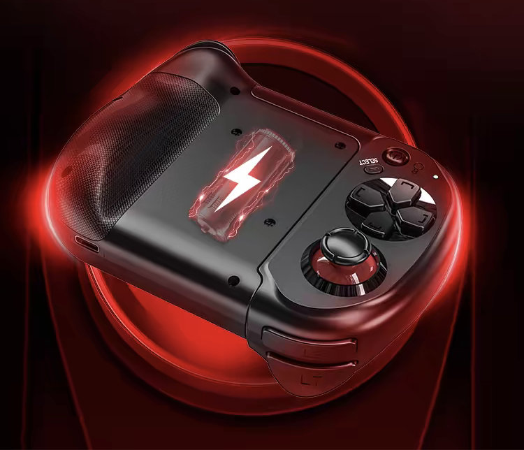 Wireless Gaming Controller for iPhone/iOS/Android - Compact, Portable Bluetooth Gamepad