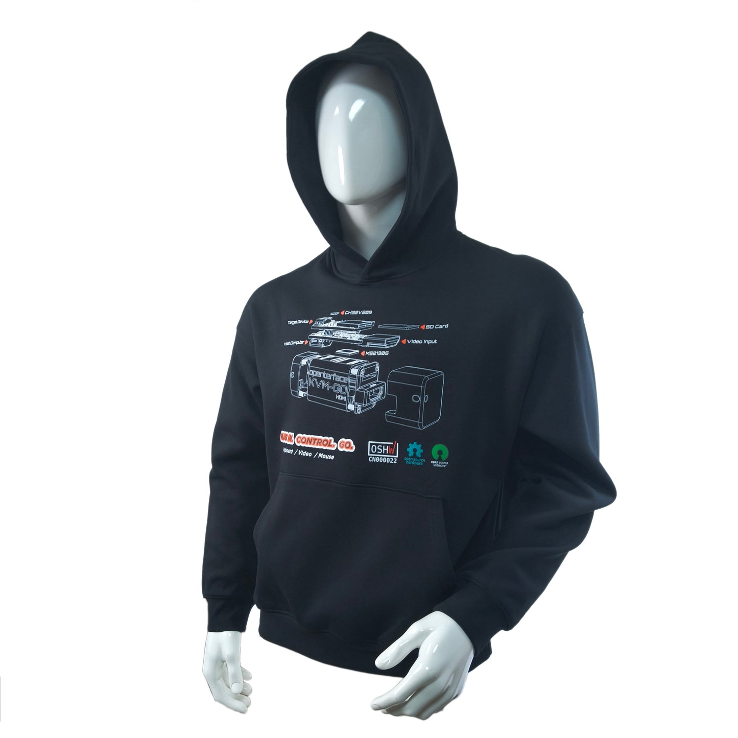 Openterface KVM-GO Pullover Hoodie | Gibby & Exploded View Editions