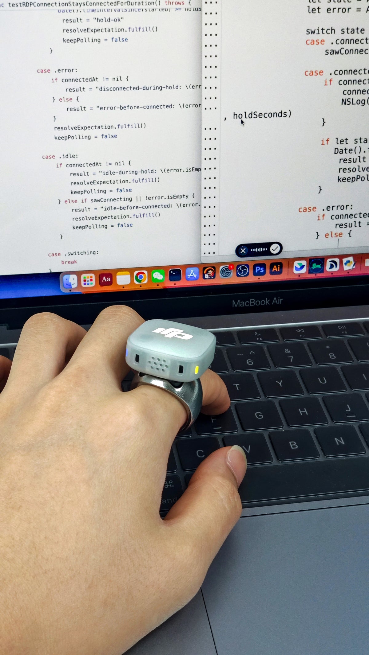 Vibe Coding Ring for DJI Mic Mini – Plastic, Aluminum Alloy & Stainless Steel