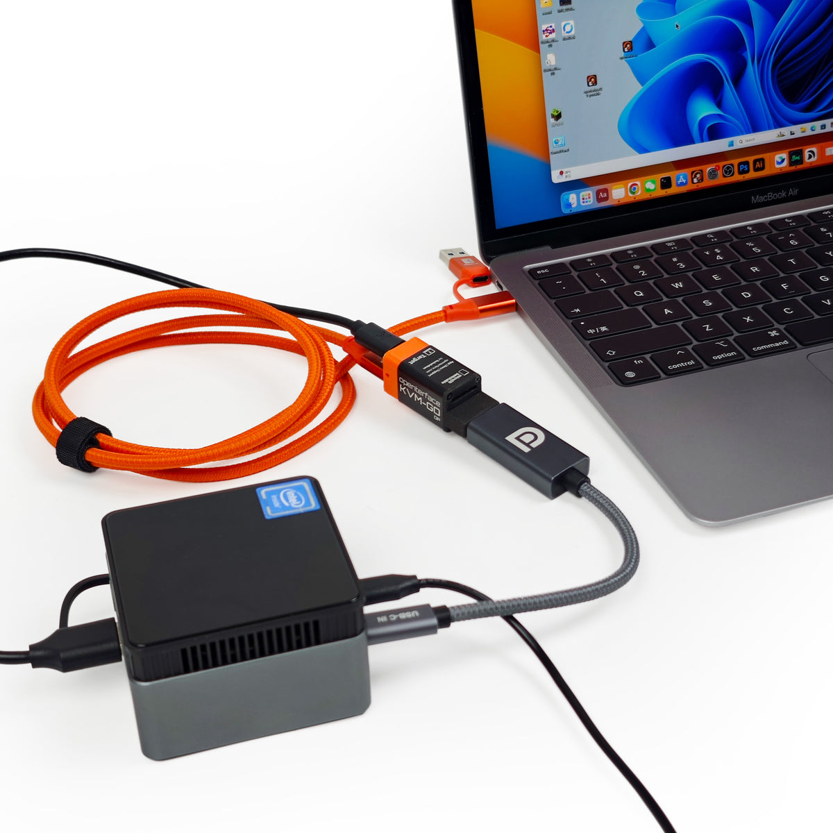 USB-C to DisplayPort Adapter, Mirror or Extend up to 4K@60Hz Adapter