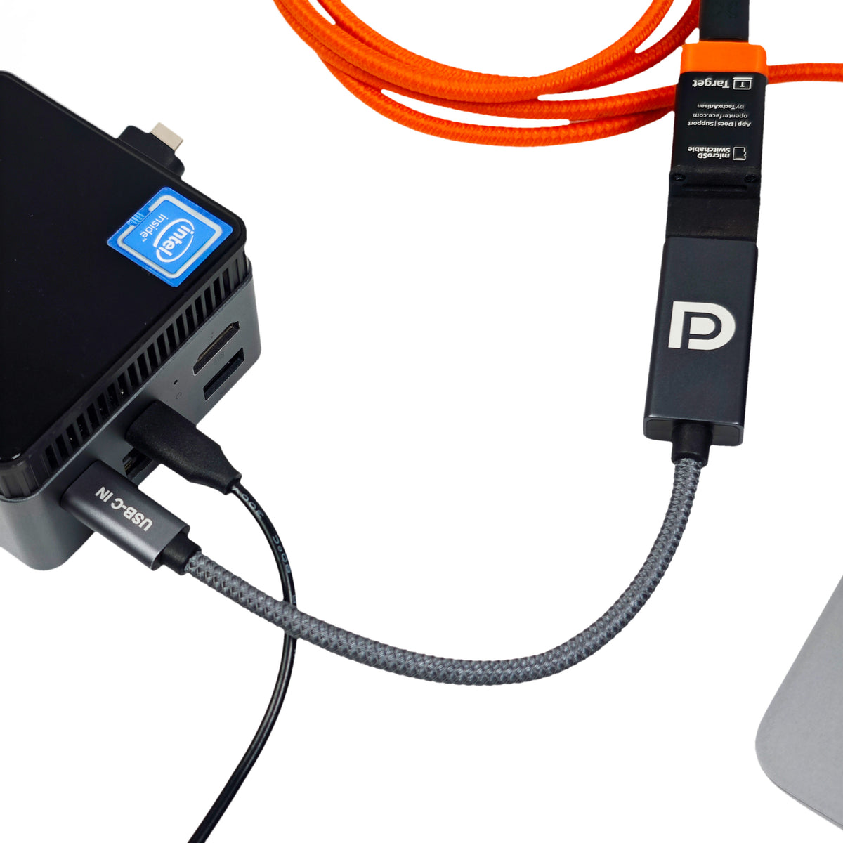 USB-C to DisplayPort Adapter, Mirror or Extend up to 4K@60Hz Adapter