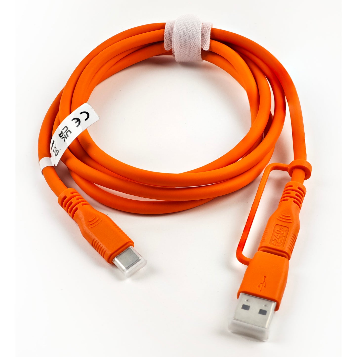 Type-C Cable with USB-A Adapter 1.5M / 4.11Ft 240W Fast Charging & Data Transfer USB2.0