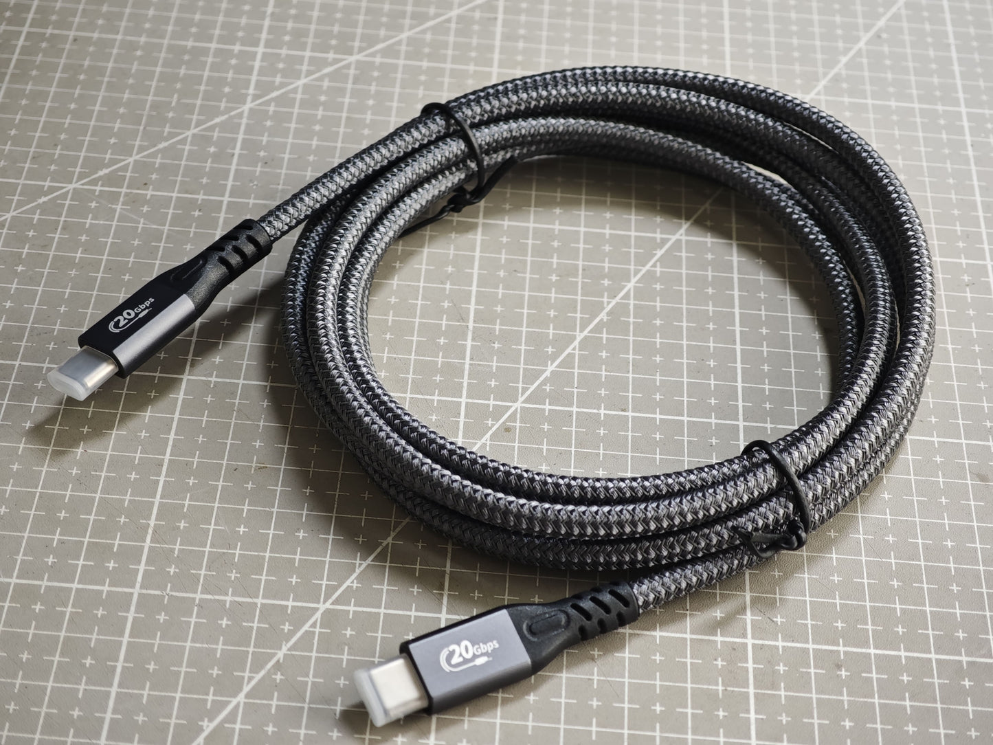 Nylon USB-C Cable 1.5M / 4.9Ft | USB 3.2 Gen 2 | Fast Charging & High-Speed Data Transfer